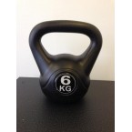 New Kettle Bell Weight 6Kg Workout Quality Plastic Coated